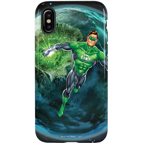 DC Comics Green Lantern Action Pose in Space iPhone X Pro Case