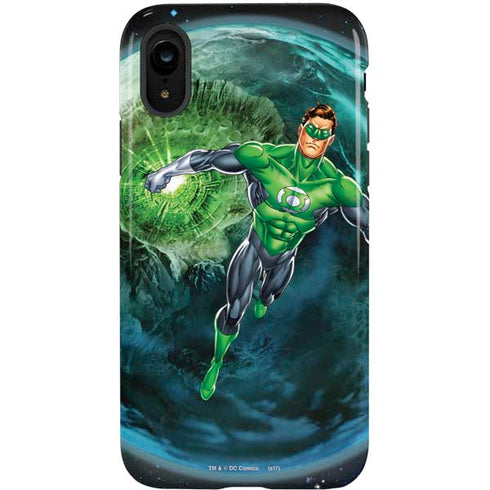 DC Comics Green Lantern Action Pose in Space iPhone XR Pro Case