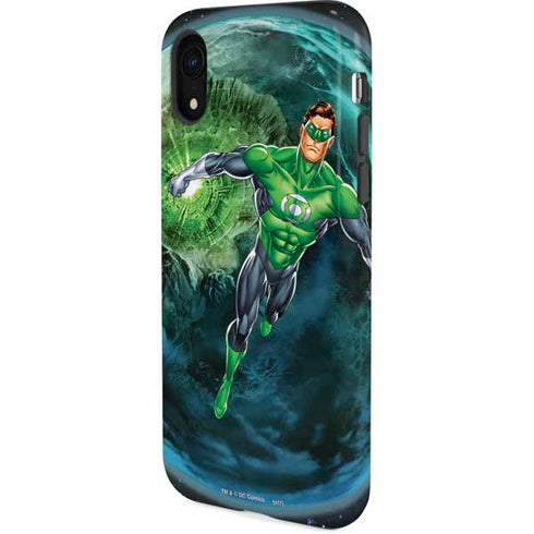 DC Comics Green Lantern Action Pose in Space iPhone XR Pro Case