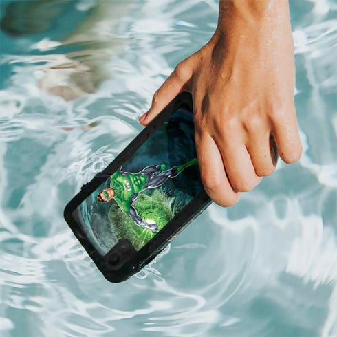 DC Comics Green Lantern Action Pose in Space iPhone XR Waterproof Case