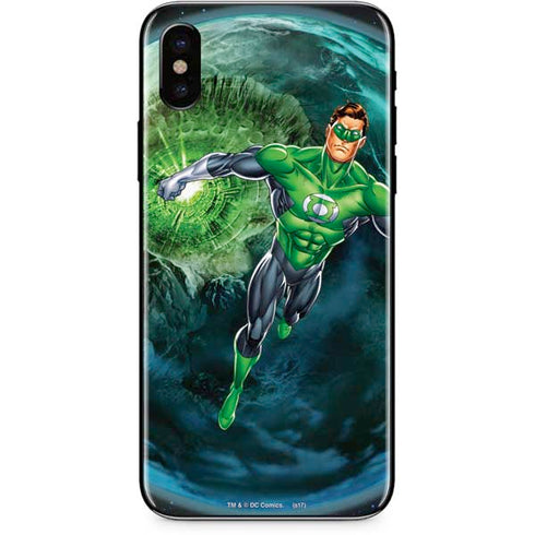 DC Comics Green Lantern Action Pose in Space iPhone XS Max Skin