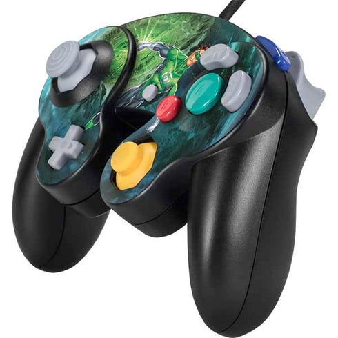 DC Comics Green Lantern Action Pose in Space Nintendo GameCube Controller Skin