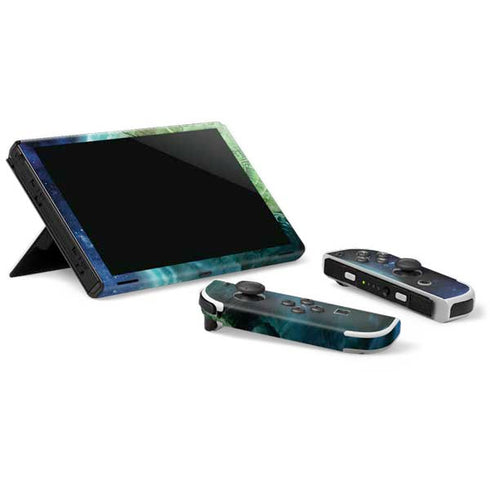 DC Comics Green Lantern Action Pose in Space Nintendo Switch OLED (2021) Skin