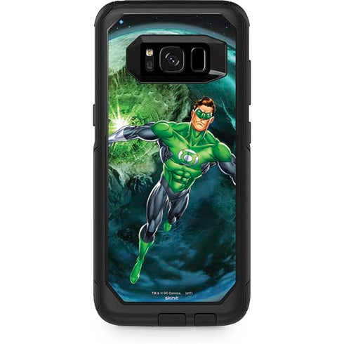 DC Comics Green Lantern Action Pose in Space Otterbox Commuter Galaxy Skin