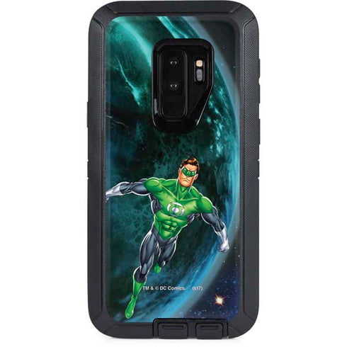 DC Comics Green Lantern Action Pose in Space Otterbox Defender Galaxy Skin