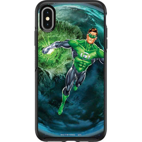 DC Comics Green Lantern Action Pose in Space Otterbox Symmetry iPhone Skin