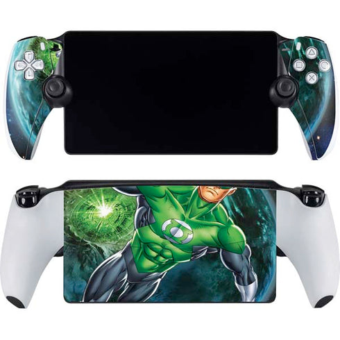 DC Comics Green Lantern Action Pose in Space PlayStation Portal Remote Player Skin