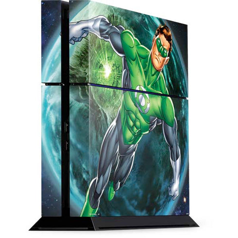 DC Comics Green Lantern Action Pose in Space PS4 Console Skin