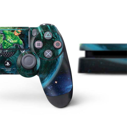 DC Comics Green Lantern Action Pose in Space PS4 Slim Bundle Skin