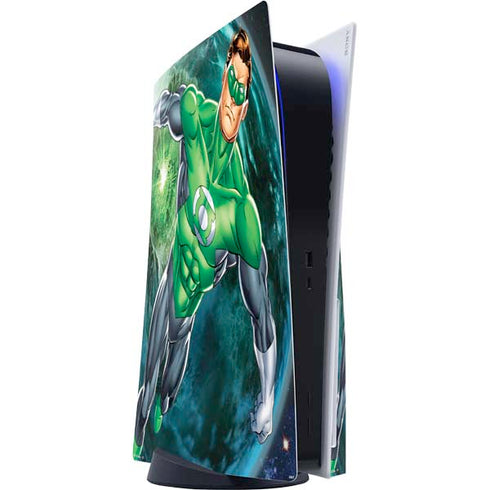 DC Comics Green Lantern Action Pose in Space PS5 Console Skin