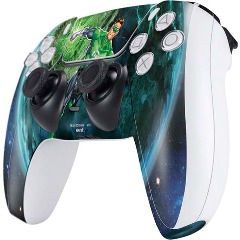 DC Comics Green Lantern Action Pose in Space PS5 Controller Skin