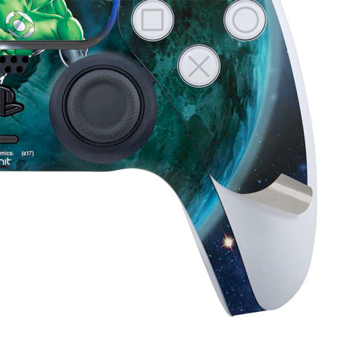 DC Comics Green Lantern Action Pose in Space PS5 Controller Skin