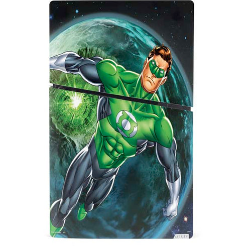 DC Comics Green Lantern Action Pose in Space PS5 Slim Digital Edition Bundle Skin