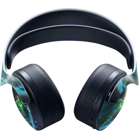 DC Comics Green Lantern Action Pose in Space PULSE 3D Wireless Headset for PS5 Skin