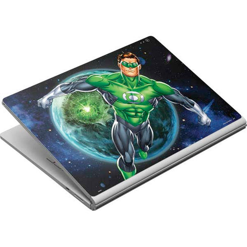 DC Comics Green Lantern Action Pose in Space Surface Book Skin