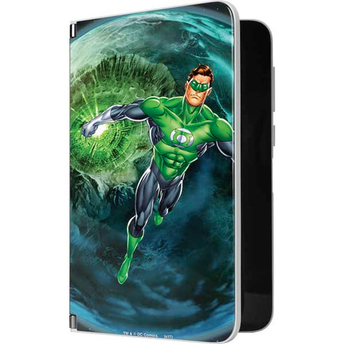 DC Comics Green Lantern Action Pose in Space Surface Duo Skin