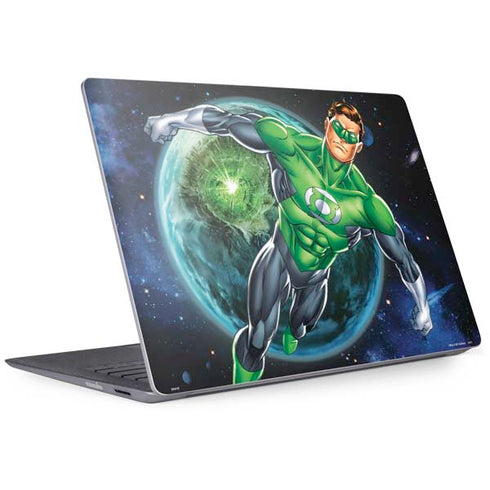 DC Comics Green Lantern Action Pose in Space Surface Laptop 2 Skin