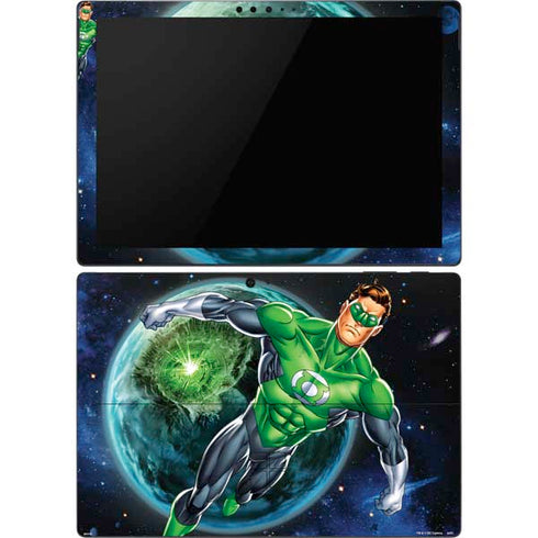 DC Comics Green Lantern Action Pose in Space Surface Pro 6 Skin