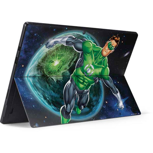 DC Comics Green Lantern Action Pose in Space Surface Pro 7 Skin