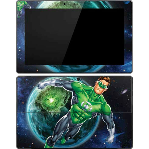 DC Comics Green Lantern Action Pose in Space Surface Pro Tablet Skin