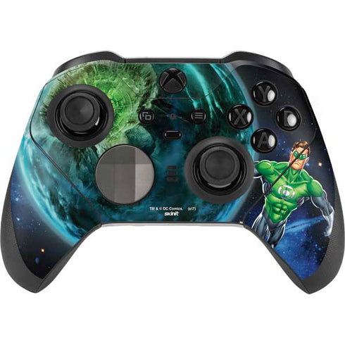 DC Comics Green Lantern Action Pose in Space Xbox Elite Wireless Controller Series 2 Skin