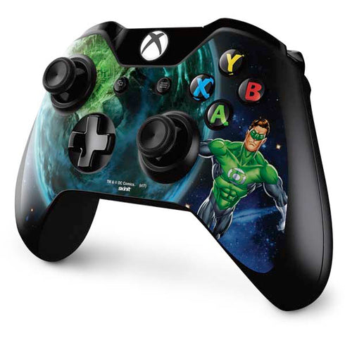 DC Comics Green Lantern Action Pose in Space Xbox One Controller Skin