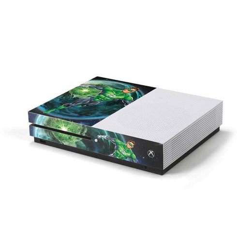 DC Comics Green Lantern Action Pose in Space Xbox One S Console Skin