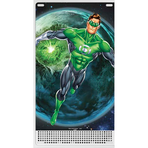 DC Comics Green Lantern Action Pose in Space Xbox Series S Console Skin