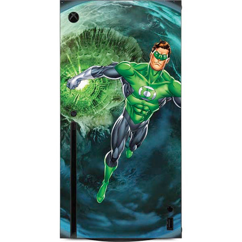 DC Comics Green Lantern Action Pose in Space Xbox Series X Console Skin