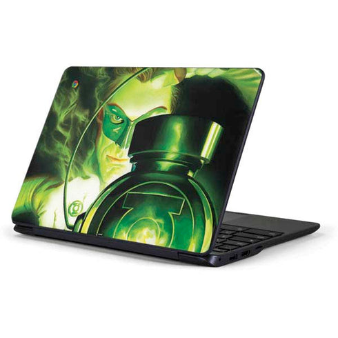 DC Comics Green Lantern Portrait Art By Alex Ross Samsung Chromebook Skin