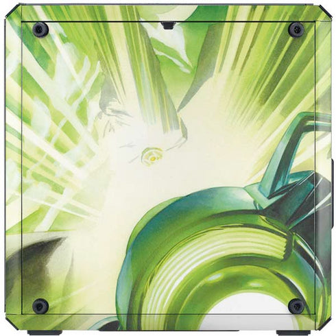DC Comics Green Lantern Portrait Art By Alex Ross Cooler Master MasterBox Q300L Mini Tower Skin
