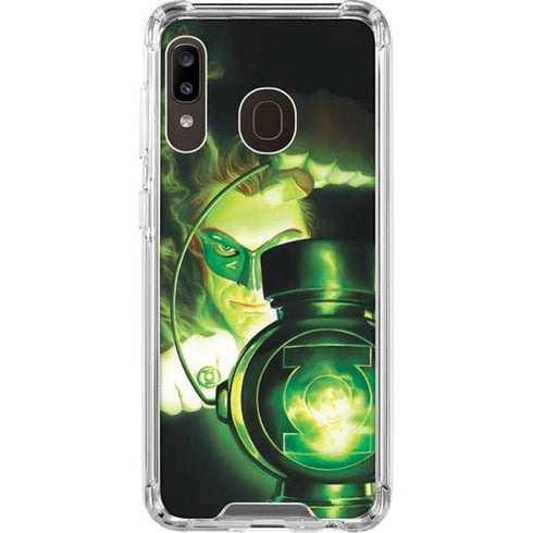 DC Comics Green Lantern Portrait Art By Alex Ross Galaxy A30 Clear Case
