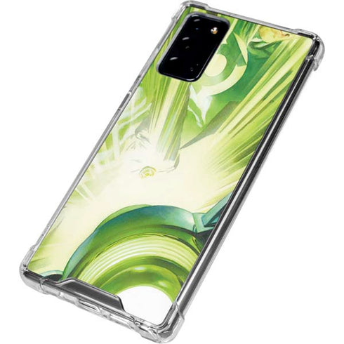DC Comics Green Lantern Portrait Art By Alex Ross Galaxy Note20 5G Clear Case