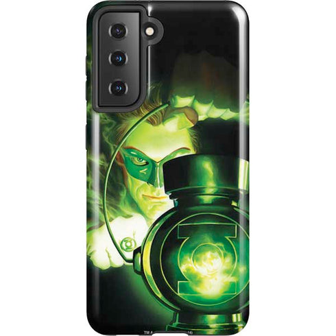DC Comics Green Lantern Portrait Art By Alex Ross Galaxy S21 5G Pro Case
