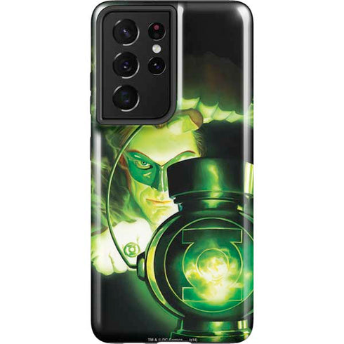 DC Comics Green Lantern Portrait Art By Alex Ross Galaxy S21 Ultra 5G Pro Case
