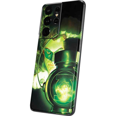 DC Comics Green Lantern Portrait Art By Alex Ross Galaxy S21 Ultra 5G Skin