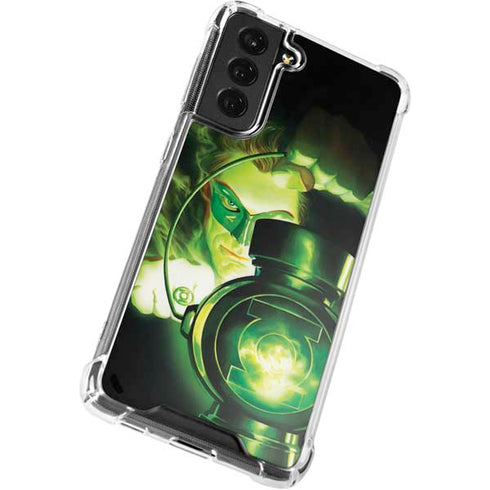 DC Comics Green Lantern Portrait Art By Alex Ross Galaxy S22 Plus Clear Case