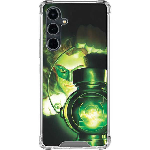 DC Comics Green Lantern Portrait Art By Alex Ross Galaxy S23 FE Clear Case
