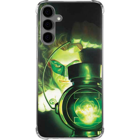 DC Comics Green Lantern Portrait Art By Alex Ross Galaxy S24 Plus Clear Case
