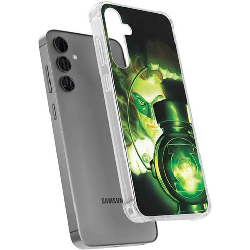 DC Comics Green Lantern Portrait Art By Alex Ross Galaxy S24 Plus Clear Case