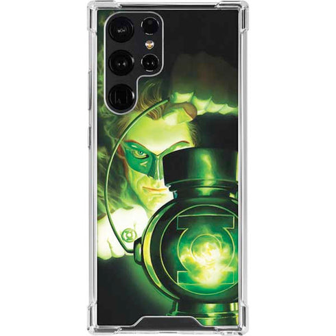 DC Comics Green Lantern Portrait Art By Alex Ross Galaxy S24 Ultra Clear Case