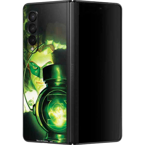 DC Comics Green Lantern Portrait Art By Alex Ross Galaxy Z Fold3 5G Skin
