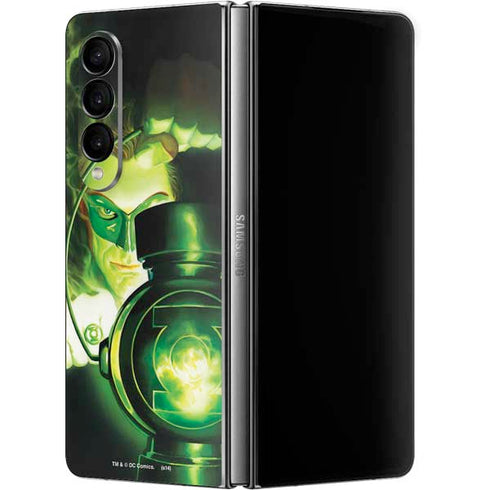 DC Comics Green Lantern Portrait Art By Alex Ross Galaxy Z Fold4 5G Skin