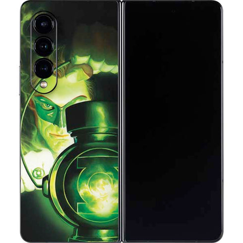 DC Comics Green Lantern Portrait Art By Alex Ross Galaxy Z Fold4 5G Skin