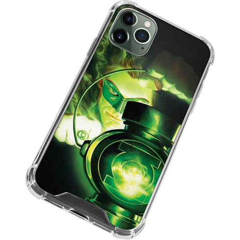 DC Comics Green Lantern Portrait Art By Alex Ross iPhone 11 Pro Max Clear Case