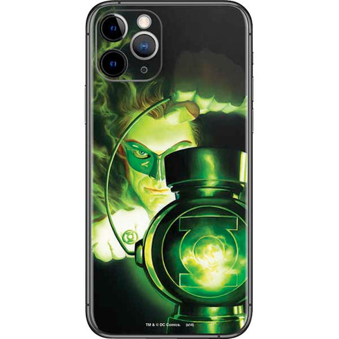 DC Comics Green Lantern Portrait Art By Alex Ross iPhone 11 Pro Skin