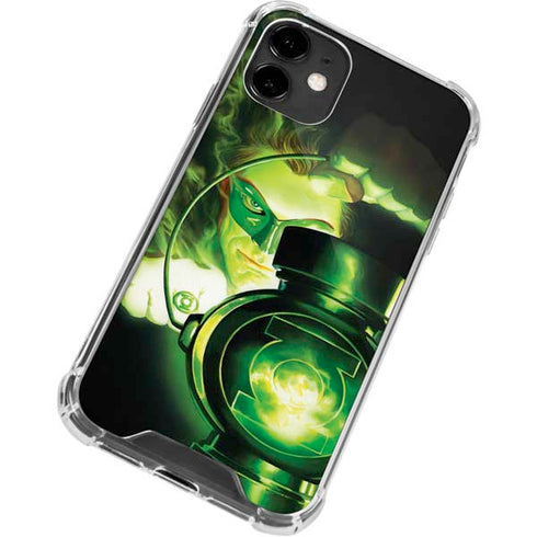 DC Comics Green Lantern Portrait Art By Alex Ross iPhone 12 Clear Case