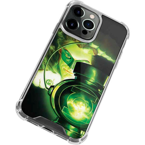 DC Comics Green Lantern Portrait Art By Alex Ross iPhone 13 Pro Max Clear Case