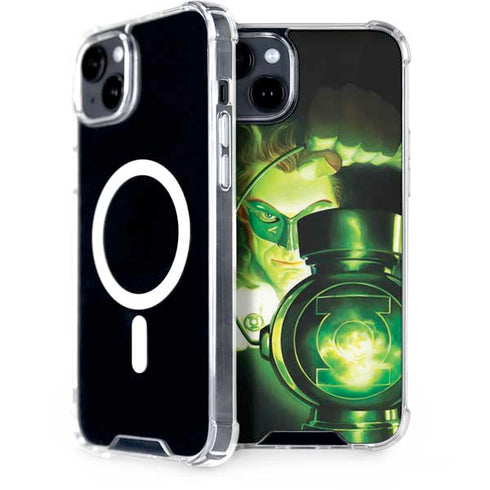DC Comics Green Lantern Portrait Art By Alex Ross iPhone 15 Plus MagSafe Case