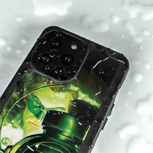 DC Comics Green Lantern Portrait Art By Alex Ross iPhone 14 Pro Max Waterproof Case